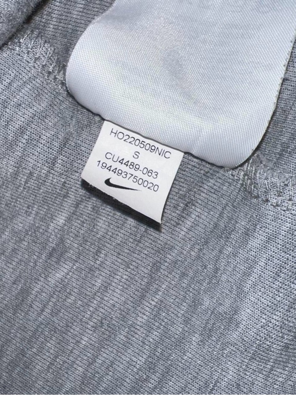 Nike Tech Men’s Gray Hooded Full-Zip Jacket with Black Trim - Picture 3 of 6
